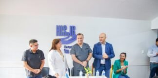 El ministro de Salud, Zampieri puso en función al nuevo Director del Hospital San Juan Bautista