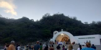 El Obispo presidió la Misa del Miércoles de Ceniza en el Santuario de la Gruta de la Virgen del Valle
