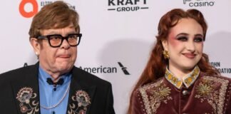 Elton John y Chappell Roan cantan en la gala post-Oscar