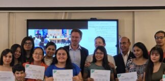 Entregaron certificados de las Jornadas de Geología Planetaria