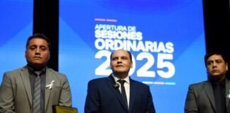 Gustavo inauguró el período de sesiones en el Concejo Deliberante