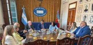 La Corte de Justicia se reunió con miembros de la carrera de medicina