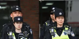 'Robocop' ya es real: China estrena su robot policía en el Gran Premio de Fórmula 1