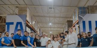 Tauil inauguró nuevo local y centro logístico