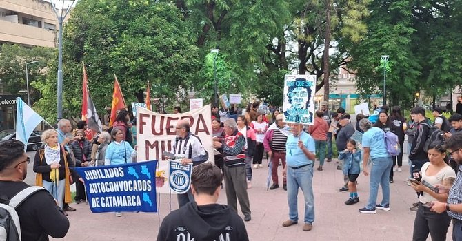 XIX° Marcha de Jubilados Autoconvocados y Asamblea hacia el 24M