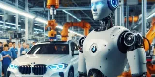 Así es CORLEO, el robot cuadrúpedo de Kawasaki que se controla con el cuerpo y parece sacado de un videojuego