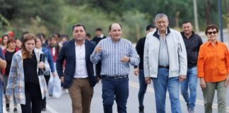 El intendente supervisó un amplio plan de forestación en Banda de Varela