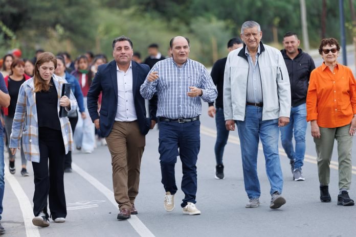 El intendente supervisó un amplio plan de forestación en Banda de Varela