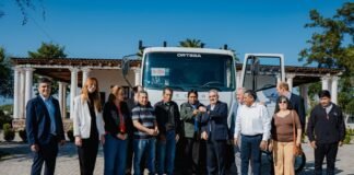 El municipio de Antofagasta de la Sierra recibió un camión con Hidrogrúa