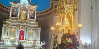 En un clima especial por la despedida del Papa Francisco se inició el Septenario de la Virgen del Valle