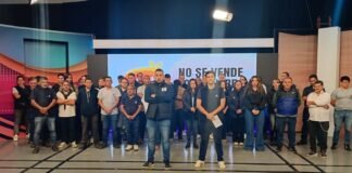 Trabajadores y trabajadoras del Canal Catamarca Radio y TV en lucha