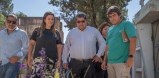 Valle Viejo avanza recuperación integral del cementerio municipal de Pozo el Mistol