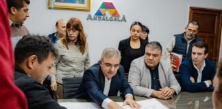 Andalgalá: Gobierno y municipio avanzan en pavimentación, fibra óptica y obras hídricas