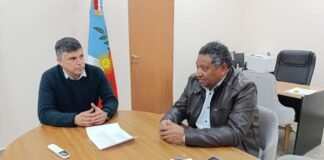 Cusipuma realizó gestiones con los ministros Zeballos y Rosales Matienzo