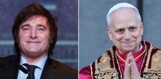 El papa León XIV recibirá a Javier Milei en El Vaticano