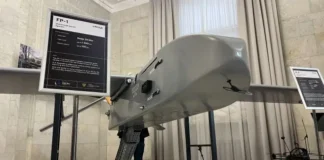 Este dron kamikaze es la nueva arma secreta de Ucrania contra Rusia: puede atacar objetivos a 1.600 km de distancia