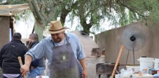 Gran locreada y espectáculo folklórico para festejar el día del trabajador