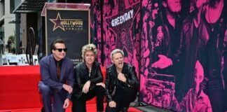 Green Day recibió su estrella en el Paseo de la Fama