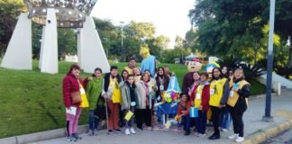 Peregrinación rogando por la Patria y los que sufren