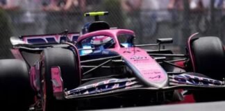 Por una falla mecánica, Colapinto quedó último en la primera práctica libre