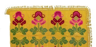 Una manta cargada de historia se sumó al patrimonio provincial