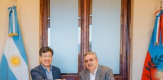 El Gobernador y POSCO confirmaron aporte de la empresa para la Ruta 43