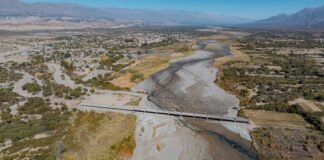El puente de Santa María tiene un avance del 50%