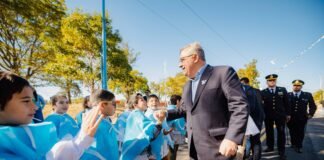 En Tapso se celebró el acto central por el Día de la Bandera