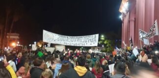 La marcha de estatales por mejoras salariales con gran descontento social ante el Gobierno provincial