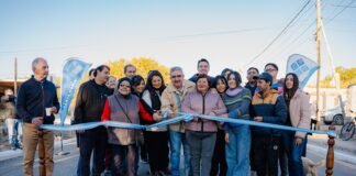 Los vecinos de El Pasaje Las Rosas en Santa María cuentan con infraestructura totalmente urbanizada