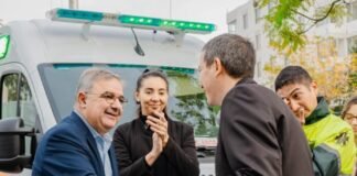 Nuevas ambulancias se suman al sistema de salud provincial