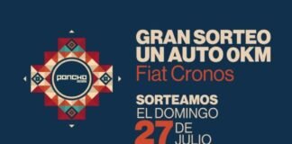 Poncho 2025: Se sortearán un Fiat Cronos 0 km y nueve motos entre el público