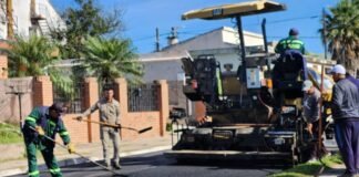 RAÚL BAROT SUPERVISÓ OBRAS DE REPAVIMENTACIÓN EN LOS BARRIOS SAN JOSÉ Y 40 VIVIENDAS EN LOS ALTOS