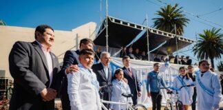 Tapso celebró su 199° aniversario con la presencia del Gobernador