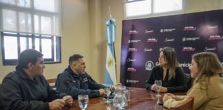 Valle Viejo: Autoridades policiales se reunieron con Susana Zenteno