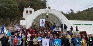 Con la peregrinación y Misa en la Gruta de la Virgen del Valle se clausuró el Encuentro de Santuarios del NOA