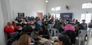 El equipo de Vicegobernación llevó sus propuestas para adultos mayores al Barrio Policial