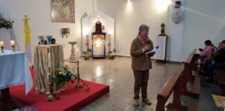 Entronizan reliquias de los Beatos Esquiú y Brottier en la parroquia Espíritu Santo