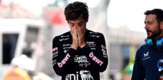 Franco Colapinto afuera del GP de Gran Bretaña: no le arrancó el auto