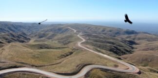 La Ruta 42 pavimentada es el nuevo corredor vial de la Sierra de Ancasti