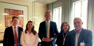 Raúl se reunió el CEO de Río Tinto para dialogar sobre los proyectos en el Salar del Hombre Muerto