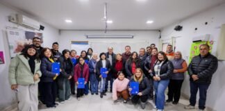 Saadi entregó créditos a emprendedores que participan de la Fiesta del Poncho