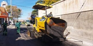 Avanza el Plan de Asfaltado Provincial en Pomán