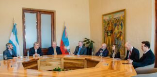 El Gobernador recibió a autoridades del Consejo de la Magistratura de la Nación