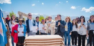 El Gobierno gestionó fondos para la recuperación de Laguna Blanca