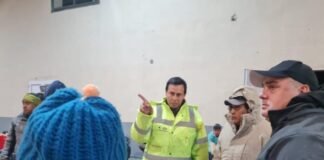 El Gobierno lleva adelante un operativo de emergencia en Laguna Blanca