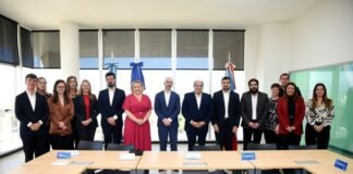 El Intendente de la Capital recibió representantes de la Unión Europea para explorar políticas de innovación y sostenibilidad