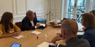 Energías limpias, minería sustentable e inversiones en la agenda de Raúl Jalil en Francia