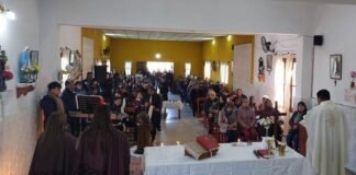 Entronizan imagen del Beato Esquiú en Guayamba