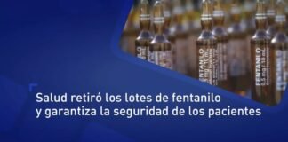 Fentanilo en Catamarca: Salud confirmó el retiro de lotes sospechosos en el sector privado
